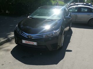 2014 Toyota Corolla XI (E160, E170, E180), чёрный, 1700000 рублей, вид 1