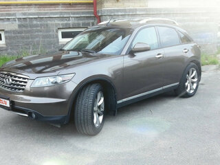 2006 Infiniti FX35 I (S50) Рестайлинг, коричневый, 1350000 рублей, вид 1