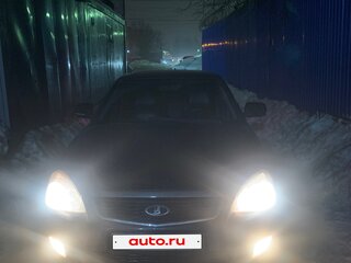2007 Lada (ВАЗ) Priora I, чёрный, 170000 рублей, вид 2
