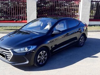 2016 Hyundai Elantra VI (AD), чёрный, 1248101 рублей, вид 1