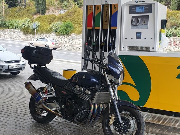 2007 Suzuki GSX 1400, синий - вид 24