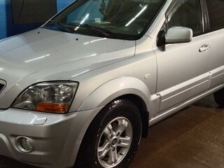 2006 Kia Sorento I Рестайлинг, серебристый, 500000 рублей, вид 1
