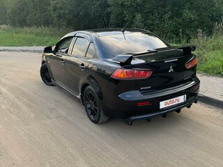 2008 Mitsubishi Lancer X, чёрный, 650000 рублей, вид 2