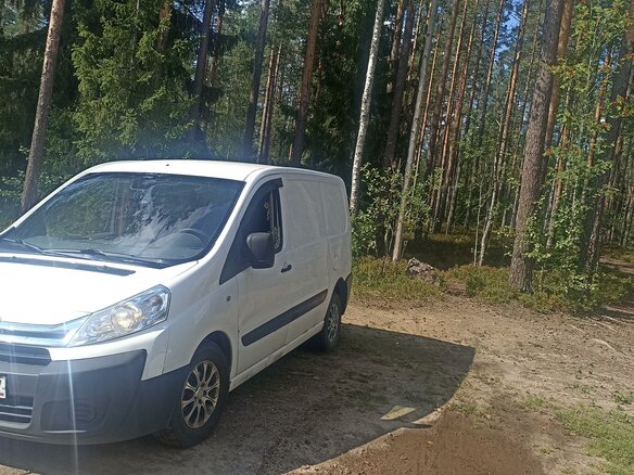 2016 Citroen Jumpy II Рестайлинг, белый, 1100000 рублей