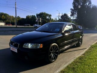 2007 Volvo S60 I Рестайлинг, чёрный, 1490000 рублей, вид 3