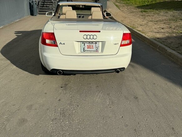2004 Audi A4 II (B6), белый, 1200000 рублей - вид 6