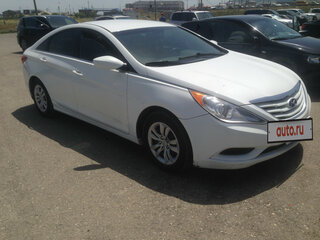 2012 Hyundai Sonata VI (YF), белый, 1100000 рублей, вид 3