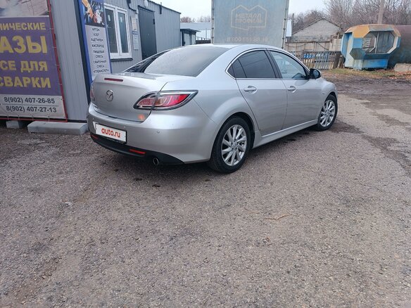 2011 Mazda 6 II (GH) Рестайлинг, серебристый, 1320000 рублей - вид 2