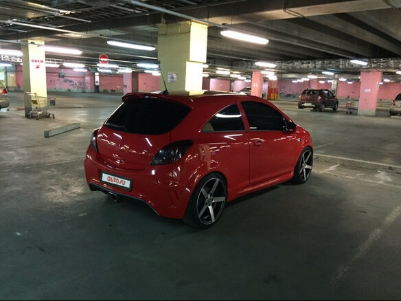2008 Opel Corsa OPC D, красный - вид 8