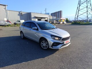 2019 Lada (ВАЗ) Vesta SW I, серебристый, 1150000 рублей, вид 2