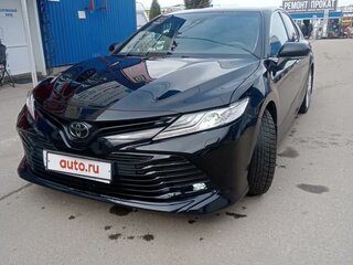 2019 Toyota Camry VIII (XV70), чёрный, 3450000 рублей, вид 3