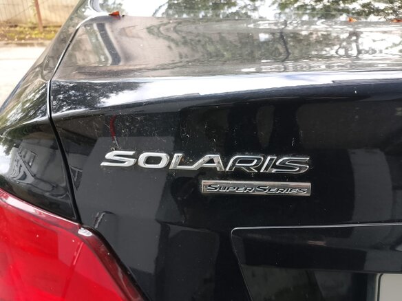 2016 Hyundai Solaris I Рестайлинг, чёрный, 1200000 рублей - вид 4
