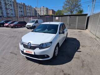 2017 Renault Logan II, белый, 850000 рублей, вид 2