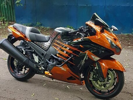 2016 Kawasaki ZX-14R, чёрный, 1800000 рублей, вид 5