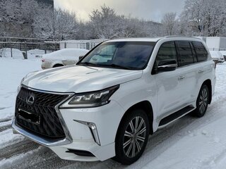 2016 Lexus LX 570 III Рестайлинг 2, белый, 7000000 рублей, вид 1