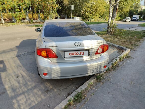 2007 Toyota Corolla X (E140, E150), серебристый, 750000 рублей - вид 2