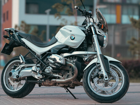 2008 BMW R 1200 R, белый, 650000 рублей, вид 1