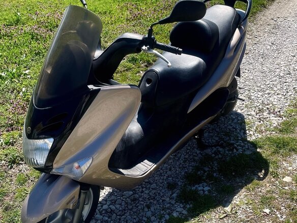 2005 Yamaha Majesty 125/180, серебристый, 100000 рублей - вид 1