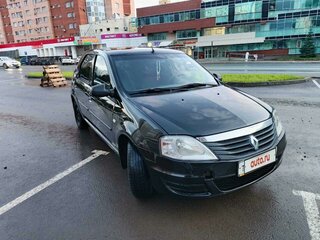 2011 Renault Logan I Рестайлинг, чёрный, 500000 рублей, вид 2