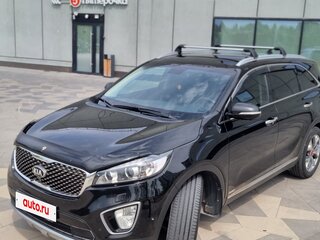 2016 Kia Sorento III Prime, чёрный, 2499000 рублей, вид 2