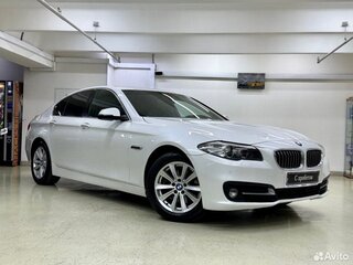 2016 BMW 5 серии 520d VI (F10/F11/F07) Рестайлинг, белый, 2300000 рублей, вид 4