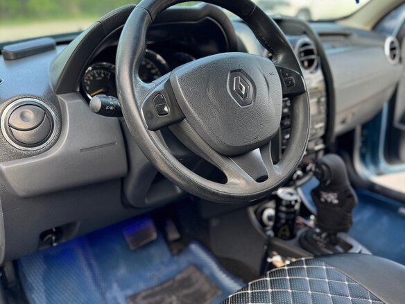 2016 Renault Duster I Рестайлинг, синий, 1270000 рублей - вид 9