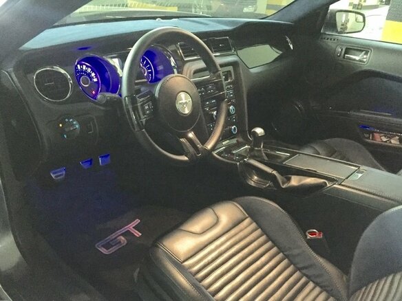 2012 Ford Mustang V Рестайлинг, серый, 5999969 рублей - вид 3