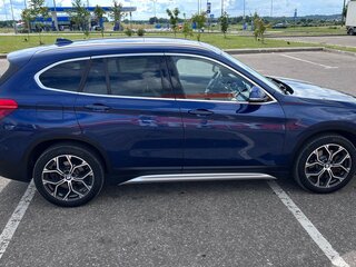 2019 BMW X1 28i xDrive II (F48) Рестайлинг, синий, 2950000 рублей, вид 3