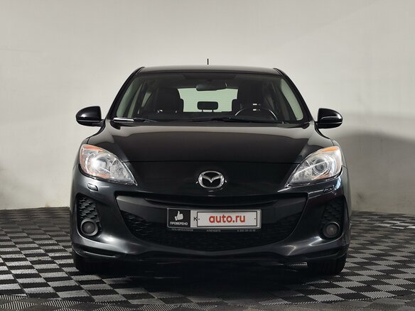 2013 Mazda 3 II (BL) Рестайлинг, чёрный, 1150000 рублей - вид 1