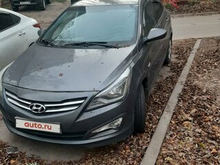 2016 Hyundai Solaris I Рестайлинг, серый, 800000 рублей, вид 1