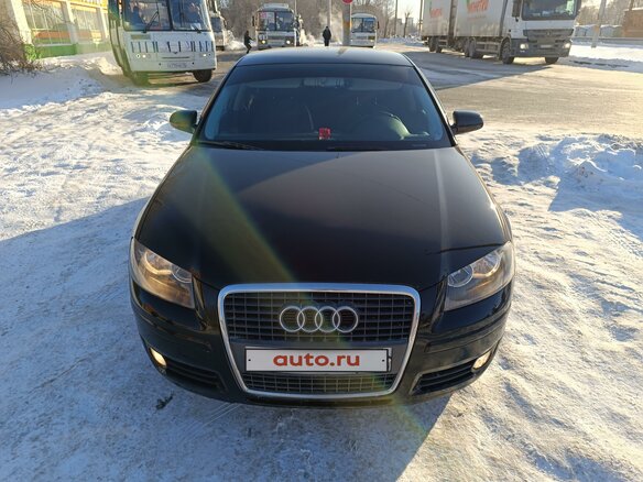 2006 Audi A3 II (8P) Рестайлинг 1, чёрный, 750000 рублей - вид 3