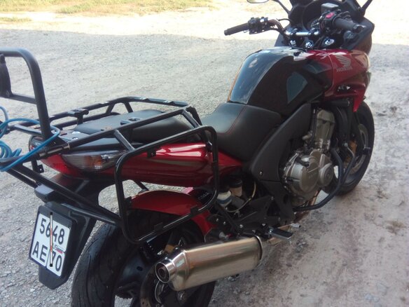 2013 Honda CBF 600, красный, 550000 рублей - вид 4