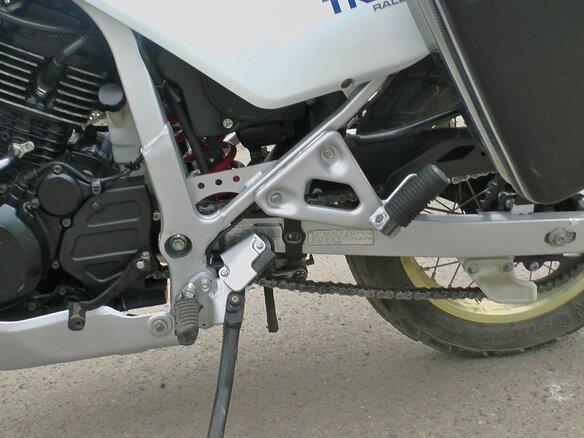 1988 Honda XL600V Transalp, синий - вид 2