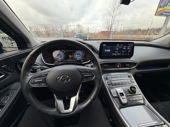 2023 Hyundai Santa Fe IV Рестайлинг, серый, 5100000 рублей - вид 5