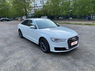 2015 Audi A6 IV (C7) Рестайлинг, белый, 1500000 рублей, вид 3