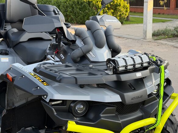 2022 Stels ATV-650 Guepard ST, серый, 800000 рублей - вид 9