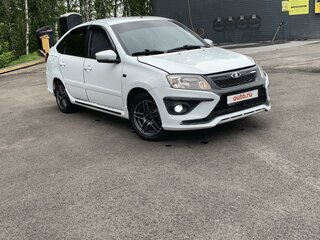 2016 Lada (ВАЗ) Granta I, белый, 600000 рублей, вид 4