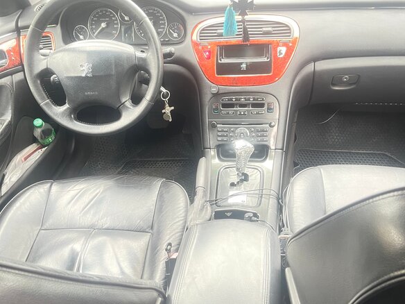 2006 Peugeot 607 I Рестайлинг, чёрный, 505000 рублей - вид 3