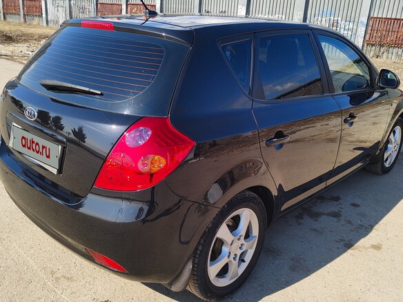 2008 Kia Ceed I, чёрный, 690000 рублей - вид 6