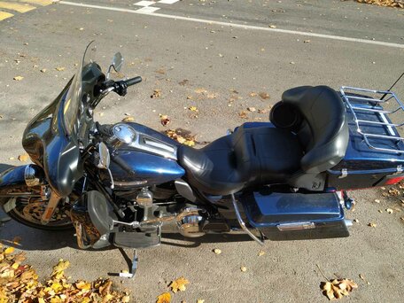 2012 Harley-Davidson Electra Glide, синий, 1127509 рублей, вид 4