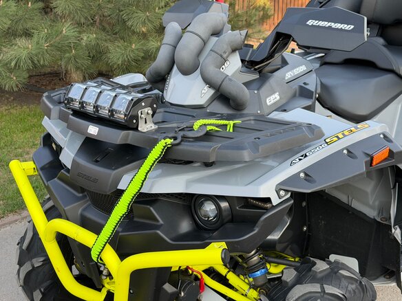 2022 Stels ATV-650 Guepard ST, серый, 800000 рублей - вид 8