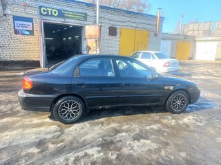 2006 Kia Spectra I Рестайлинг 2, чёрный, 400000 рублей, вид 3
