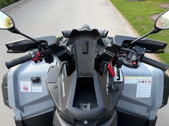 2022 Stels ATV-650 Guepard ST, серый, 800000 рублей - вид 15