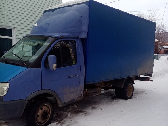 2008 ГАЗ ГАЗель (3302), синий, 700000 рублей