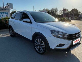 2020 Lada (ВАЗ) Vesta SW Cross I, белый, 958000 рублей, вид 4