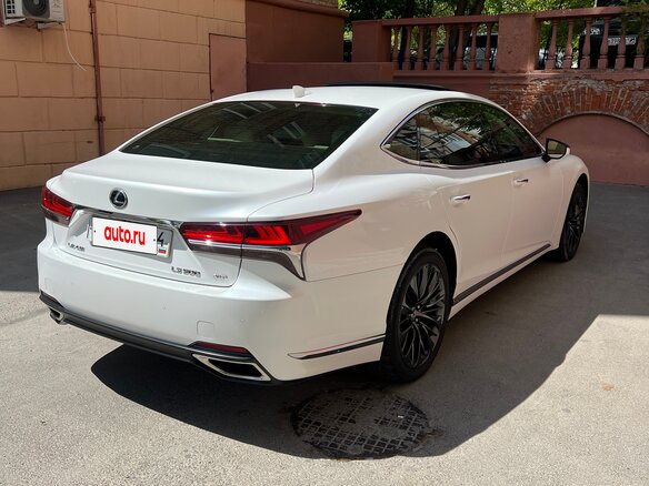 2018 Lexus LS 500 V, белый, 4850000 рублей - вид 6