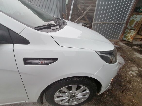 2013 Kia Rio 5-speed III, белый, 985000 рублей - вид 7