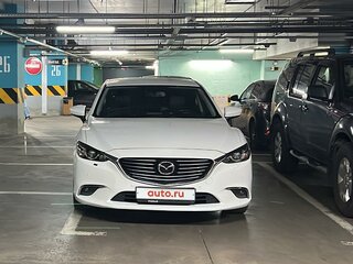 2016 Mazda 6 III (GJ) Рестайлинг, белый, 1900000 рублей, вид 2
