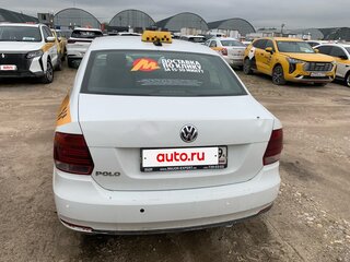2019 Volkswagen Polo V Рестайлинг, белый, 900000 рублей, вид 5