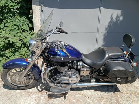 2015 Triumph America, синий, 700000 рублей, вид 5